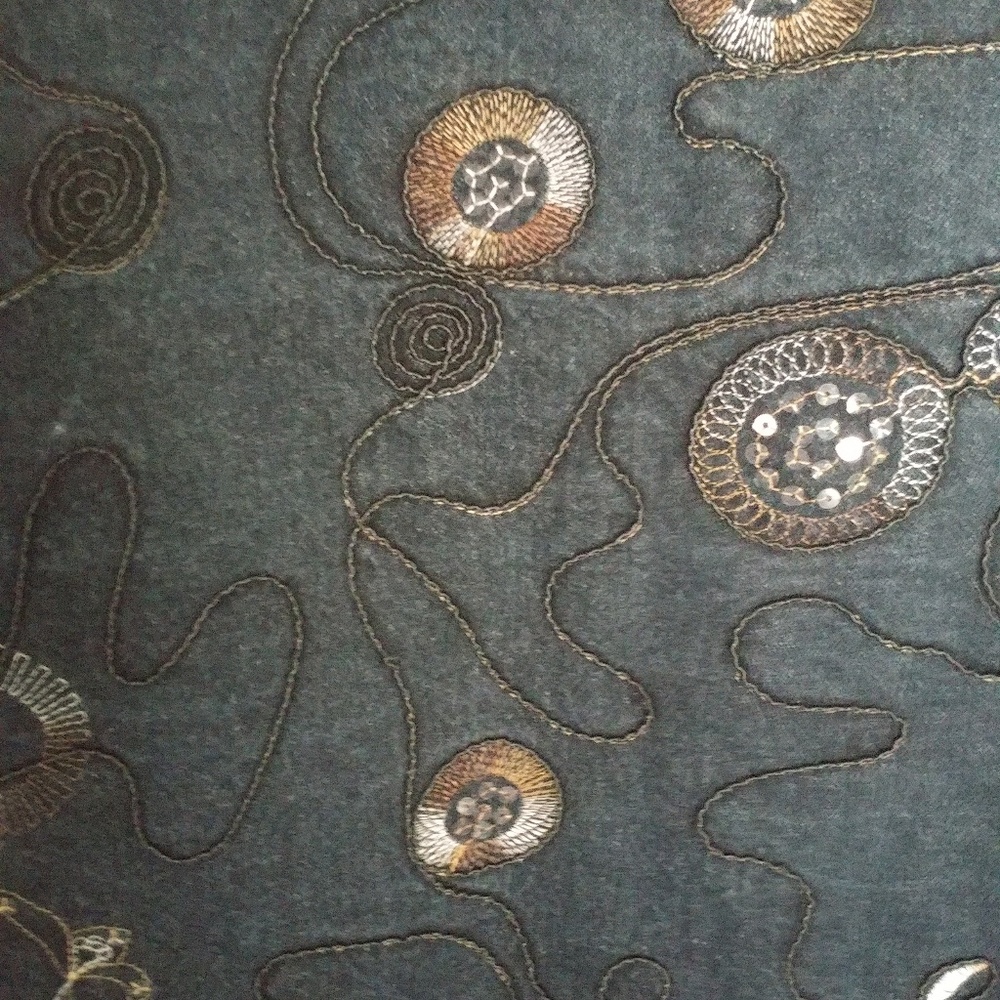 Keren Hart Denim Jacket Rhinestone - Picture 6 of 7